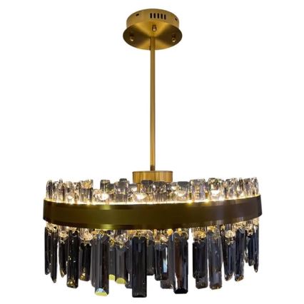 LED Ljusreglerad kristall ljuskrona on a pole LED/80W/230V 3000-6500K + fjärrkontroll