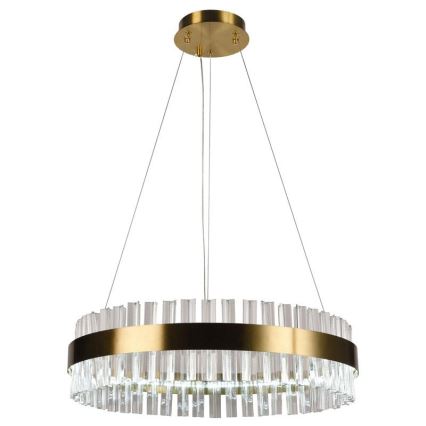LED Ljusreglerad kristall ljuskrona på snöre LED/40W/230V 3000-6500K + fjärrkontroll