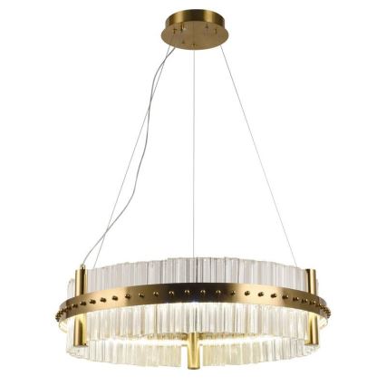 LED Ljusreglerad kristall ljuskrona på snöre LED/40W/230V 3000-6500K + fjärrkontroll