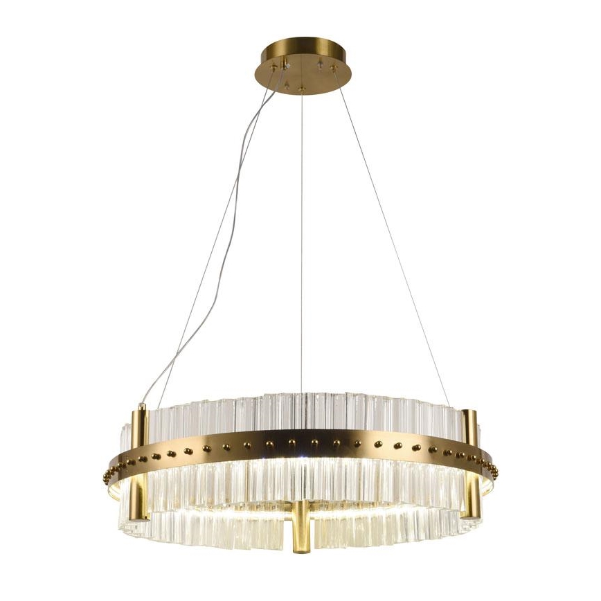LED Ljusreglerad kristall ljuskrona på snöre LED/40W/230V 3000-6500K + fjärrkontroll