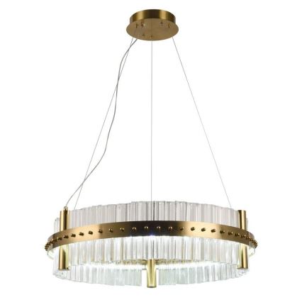 LED Ljusreglerad kristall ljuskrona på snöre LED/40W/230V 3000-6500K + fjärrkontroll