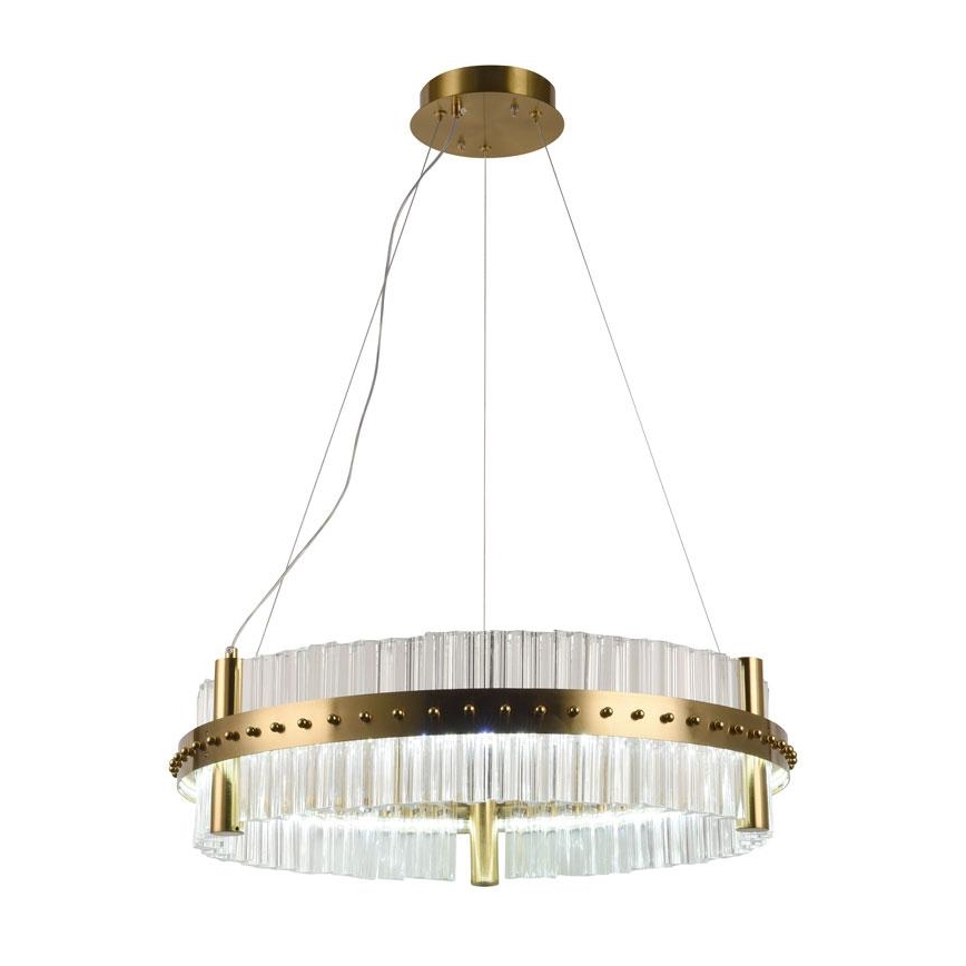 LED Ljusreglerad kristall ljuskrona på snöre LED/40W/230V 3000-6500K + fjärrkontroll