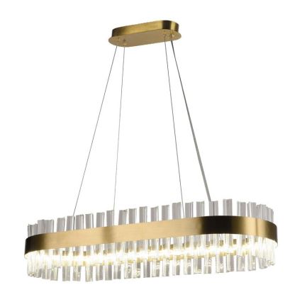 LED Ljusreglerad kristall ljuskrona på snöre LED/45W/230V 3000-6500K + fjärrkontroll