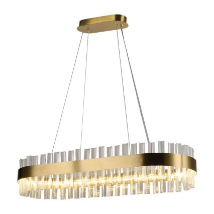 LED Ljusreglerad kristall ljuskrona på snöre LED/45W/230V 3000-6500K + fjärrkontroll