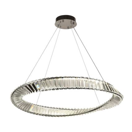 LED Ljusreglerad kristall ljuskrona på snöre LED/50W/230V 3000-6500K + fjärrkontroll