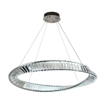 LED Ljusreglerad kristall ljuskrona på snöre LED/50W/230V 3000-6500K + fjärrkontroll