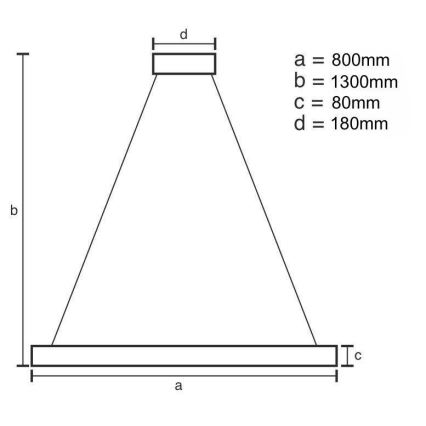 LED Ljusreglerad kristall ljuskrona på snöre LED/50W/230V 3000-6500K + fjärrkontroll