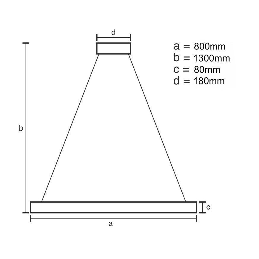 LED Ljusreglerad kristall ljuskrona på snöre LED/50W/230V 3000-6500K + fjärrkontroll