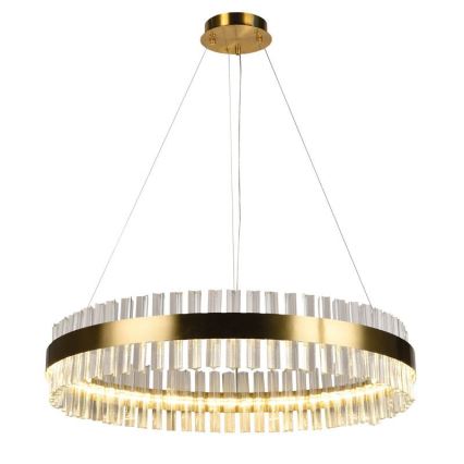 LED Ljusreglerad kristall ljuskrona på snöre LED/55W/230V 3000-6500K + fjärrkontroll