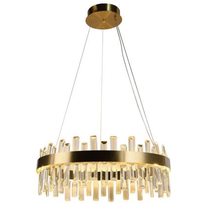 LED Ljusreglerad kristall ljuskrona på snöre LED/80W/230V 3000-6500K + fjärrkontroll