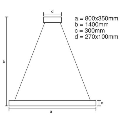 LED Ljusreglerad kristall ljuskrona på snöre LED/90W/230V 3000-6500K + fjärrkontroll