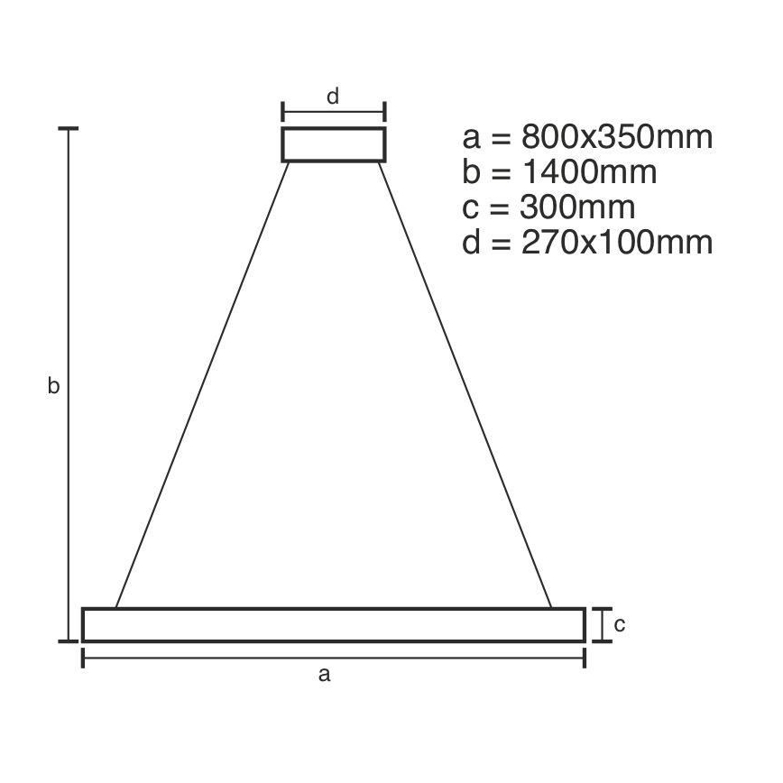 LED Ljusreglerad kristall ljuskrona på snöre LED/90W/230V 3000-6500K + fjärrkontroll