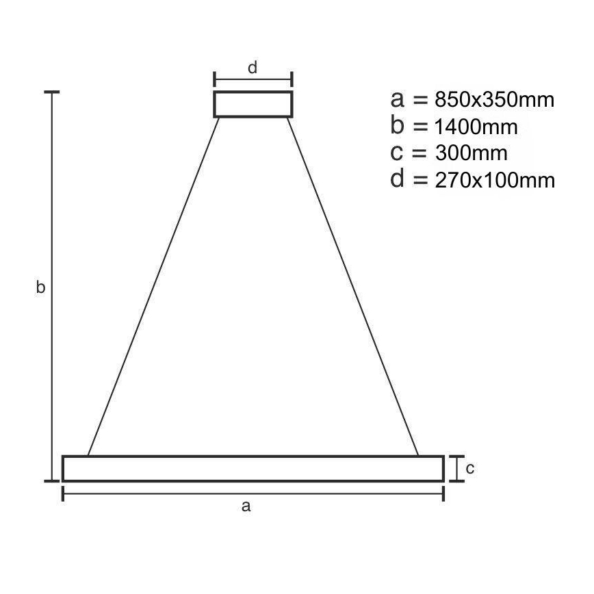 LED Ljusreglerad kristall ljuskrona på snöre LED/90W/230V 3000-6500K + fjärrkontroll