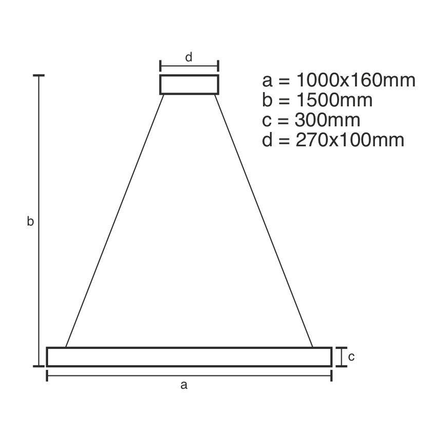 LED Ljusreglerad kristall ljuskrona på snöre LED/95W/230V 3000-6500K + fjärrkontroll