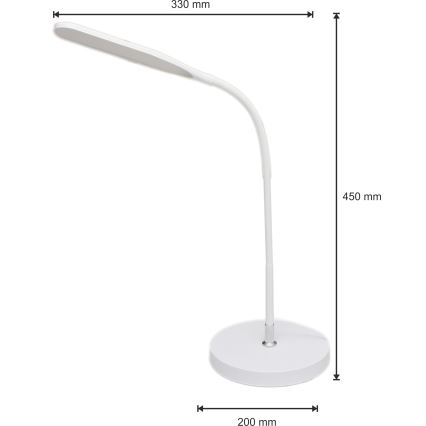 LED Ljusreglerad lampa 03.01.2001 LED/10W/230V 3000/4000/6000K CRI 90 vit