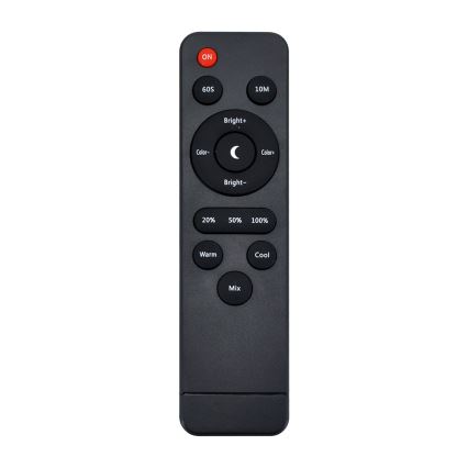 LED Dimbar touch-lampa 03.01.2001 LED/12W/230V svart CRI 90 + fjärrkontroll