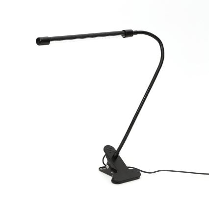 LED ljusreglerad lampa med klämma för växtbelysning LED/3W/230V svart