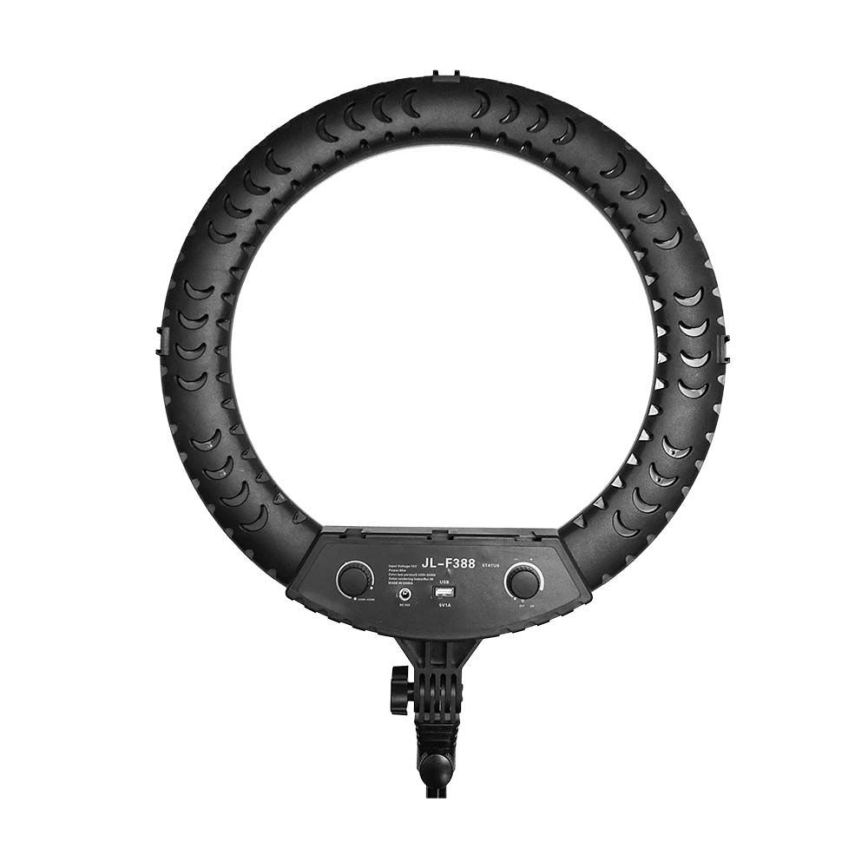 LED Ljusreglerad lampa med stativ och hållare för vloggning LED/55W/230V CRI 90 + fjärrkontroll