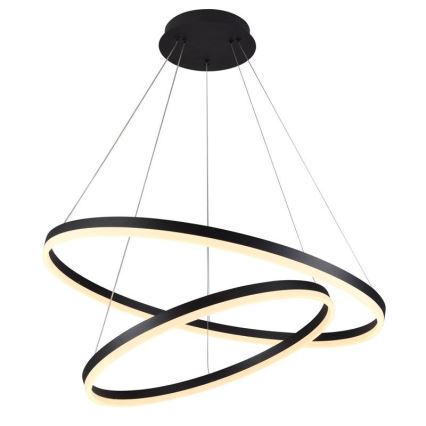 LED ljusreglerad ljuskrona på snöre LED/100W/230V 3000-6500K + fjärrkontroll