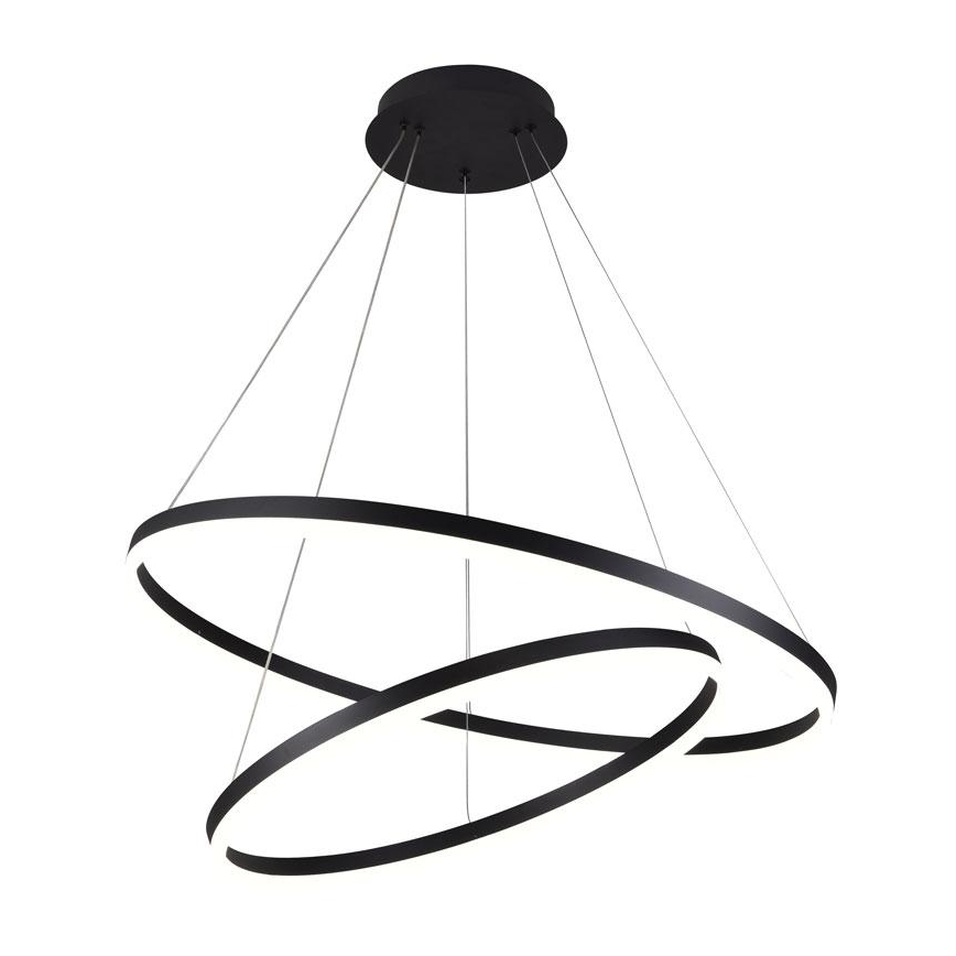 LED ljusreglerad ljuskrona på snöre LED/100W/230V 3000-6500K + fjärrkontroll
