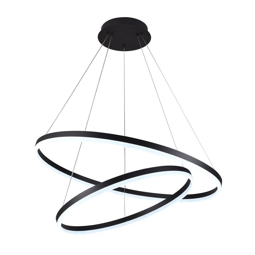 LED ljusreglerad ljuskrona på snöre LED/100W/230V 3000-6500K + fjärrkontroll