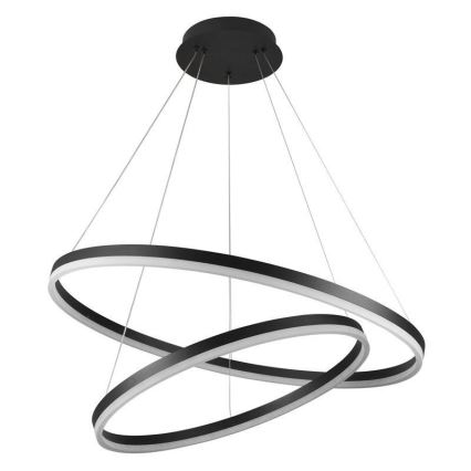LED ljusreglerad ljuskrona på snöre LED/100W/230V 3000-6500K + fjärrkontroll