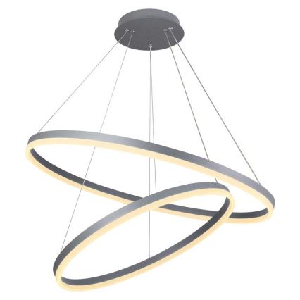 LED ljusreglerad ljuskrona på snöre LED/100W/230V 3000-6500K + fjärrkontroll