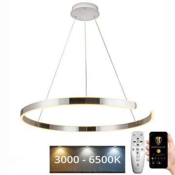 LED ljusreglerad ljuskrona på snöre LED/100W/230V 3000-6500K + fjärrkontroll