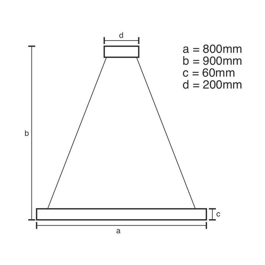 LED ljusreglerad ljuskrona på snöre LED/110W/230V 3000-6500K + fjärrkontroll