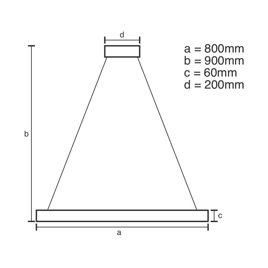 LED ljusreglerad ljuskrona på snöre LED/110W/230V 3000-6500K + fjärrkontroll