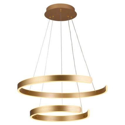 LED ljusreglerad ljuskrona på snöre LED/120W/230V 3000-6500K + fjärrkontroll