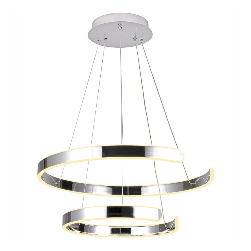 LED ljusreglerad ljuskrona på snöre LED/120W/230V 3000-6500K + fjärrkontroll