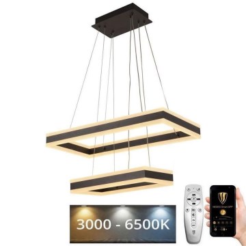 LED ljusreglerad ljuskrona på snöre LED/130W/230V 3000-6500K + fjärrkontroll