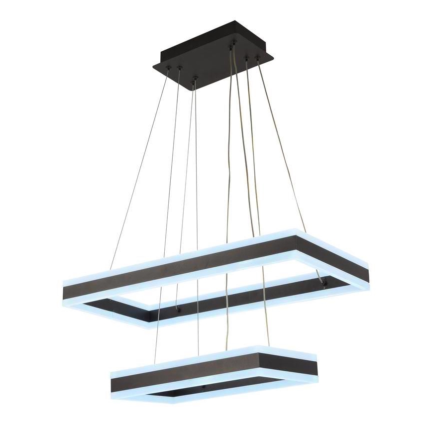LED ljusreglerad ljuskrona på snöre LED/130W/230V 3000-6500K + fjärrkontroll