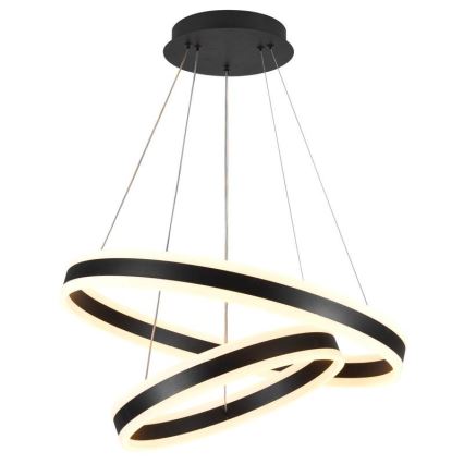 LED ljusreglerad ljuskrona på snöre LED/135W/230V 3000-6500K + fjärrkontroll