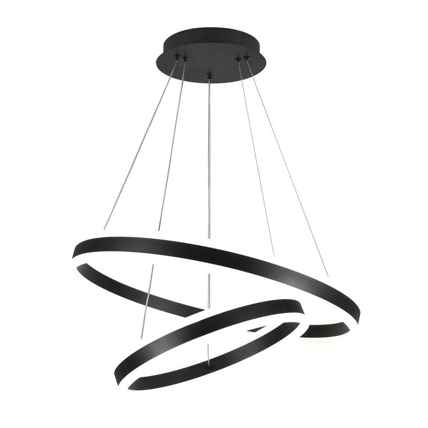 LED ljusreglerad ljuskrona på snöre LED/135W/230V 3000-6500K + fjärrkontroll