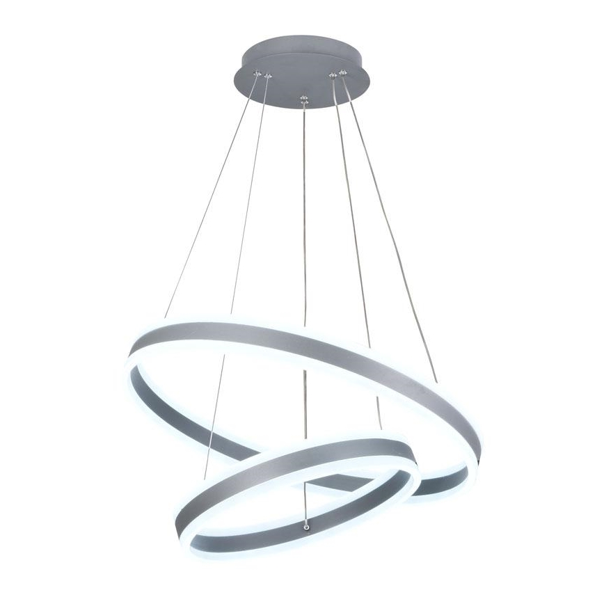 LED ljusreglerad ljuskrona på snöre LED/135W/230V 3000-6500K + fjärrkontroll