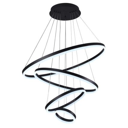 LED ljusreglerad ljuskrona på snöre LED/165W/230V 3000-6500K + fjärrkontroll