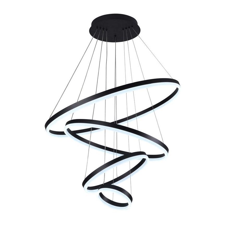 LED ljusreglerad ljuskrona på snöre LED/165W/230V 3000-6500K + fjärrkontroll