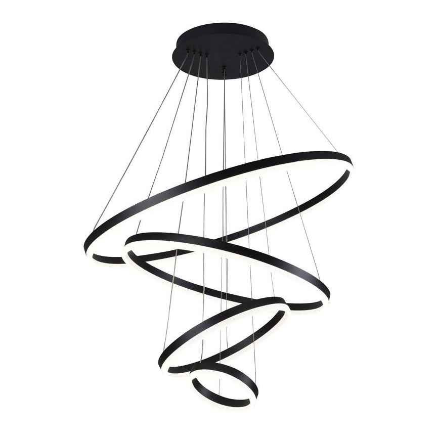LED ljusreglerad ljuskrona på snöre LED/165W/230V 3000-6500K + fjärrkontroll