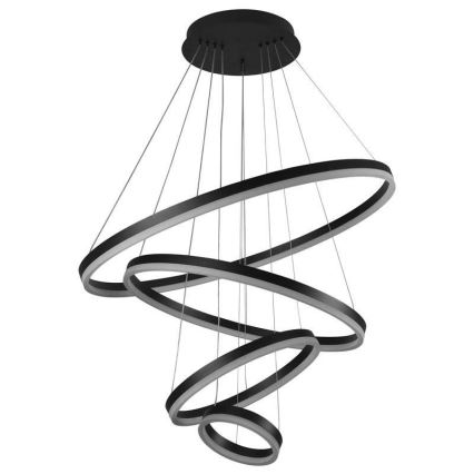 LED ljusreglerad ljuskrona på snöre LED/165W/230V 3000-6500K + fjärrkontroll