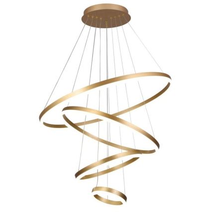 LED ljusreglerad ljuskrona på snöre LED/165W/230V 3000-6500K + fjärrkontroll