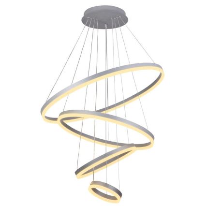 LED ljusreglerad ljuskrona på snöre LED/165W/230V 3000-6500K + fjärrkontroll