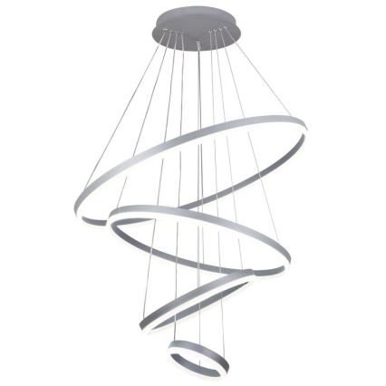 LED ljusreglerad ljuskrona på snöre LED/165W/230V 3000-6500K + fjärrkontroll