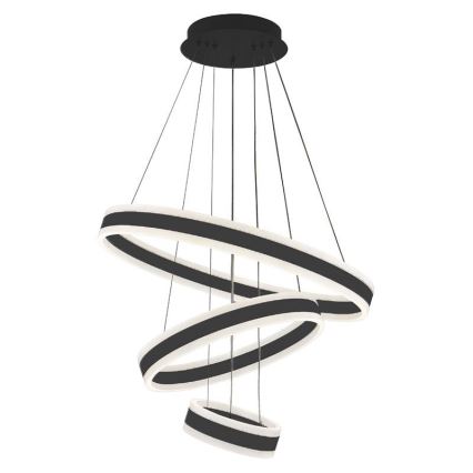 LED ljusreglerad ljuskrona på snöre LED/165W/230V 3000-6500K + fjärrkontroll