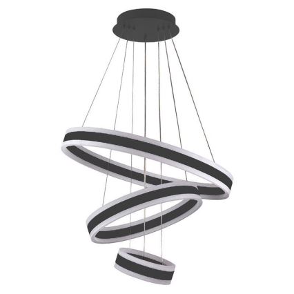 LED ljusreglerad ljuskrona på snöre LED/165W/230V 3000-6500K + fjärrkontroll