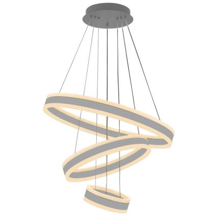 LED ljusreglerad ljuskrona på snöre LED/165W/230V 3000-6500K + fjärrkontroll