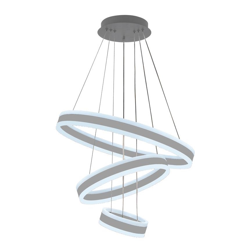 LED ljusreglerad ljuskrona på snöre LED/165W/230V 3000-6500K + fjärrkontroll