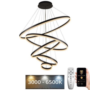 LED ljusreglerad ljuskrona på snöre LED/210W/230V 3000-6500K + fjärrkontroll