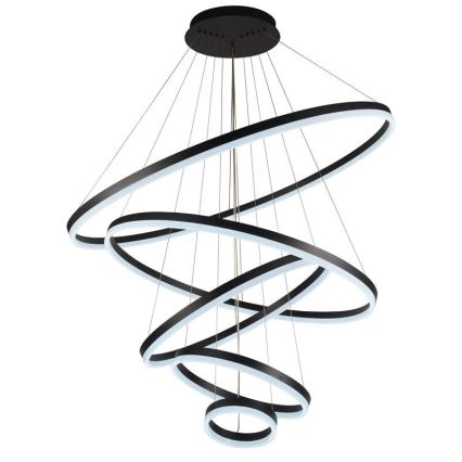 LED ljusreglerad ljuskrona på snöre LED/210W/230V 3000-6500K + fjärrkontroll